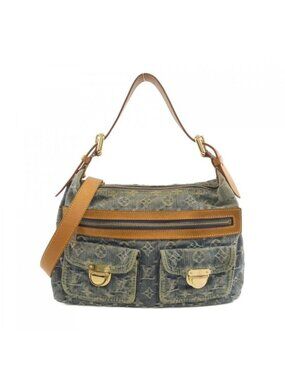 Louis Vuitton Monogram Denim Baggy PM Shoulder Bag